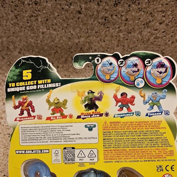 🛏Heroes of Goo Jit Zu Cursed Goo Sea Heros - Picture 6 of 6